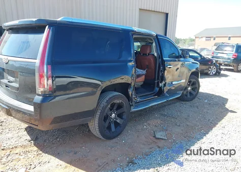 2016 Cadillac Escalade Esv Luxury Collection из США, поврежденный, VIN 1GYS4HKJ5GR111838